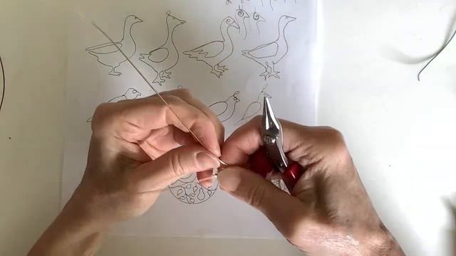 Making Wire Hens, Geese & Partridges // Wire Lady TV Ep 261 Livestream Replay смотреть онлайн