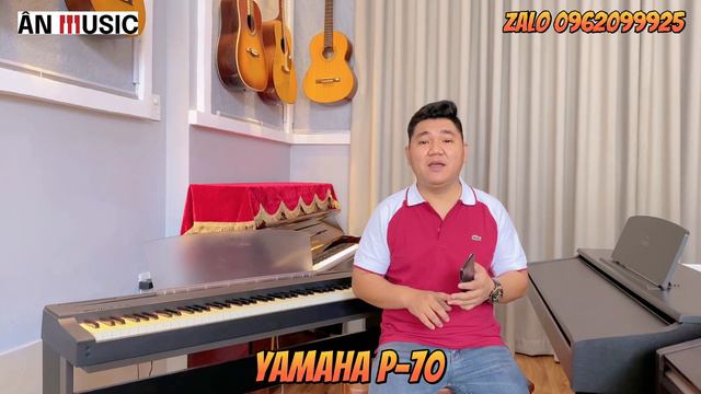 Giới Thiệu Piano Yamaha P70 Hàng Nội Địa Nhật Bền Tốt, Âm thanh rất hay смотреть онлайн