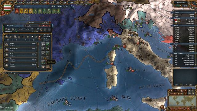 Lets play EU4: Mare Nostrum (The Fezzan Corridors Part 42) смотреть онлайн