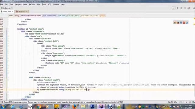 PSD to HTML using Bootstrap and SCSS - Part 3 | Custom Website смотреть онлайн
