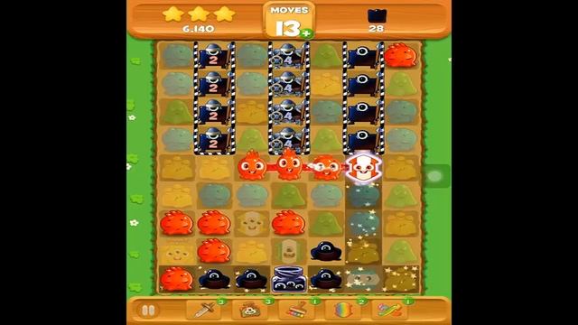 Paint Monsters - Level 296 Gameplay Solution смотреть онлайн