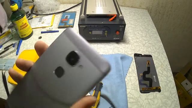 LeEco Le 2 X527 замена модуля дисплея и стекла камеры.