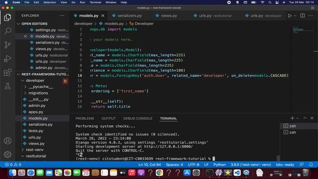 How to Build Django Rest API ? | Django Rest Framework Tutorial смотреть онлайн