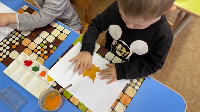 рисование на тему Краски осени смотреть онлайн