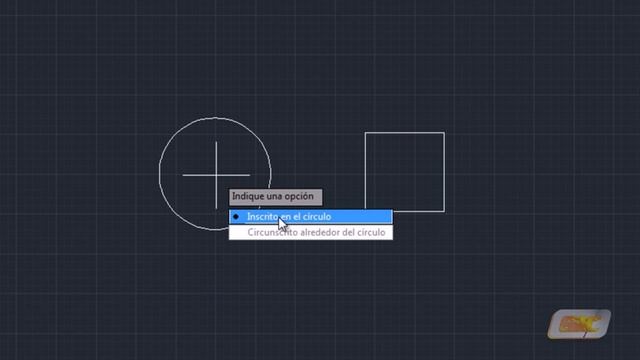5.7-a Geometría de los objetos básicos -polígonos- (Curso Autocad 2012 y 2011) смотреть онлайн