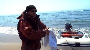 Владивосток, морская рыбалка в  Уссурийском заливе (камбала, минтай).
