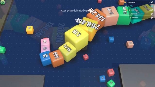 Cubes 2048 io - My God! What's with these numbers!? смотреть онлайн