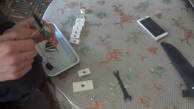 изготовление кинжала из напильника часть 3я (изготовление ручки) смотреть онлайн