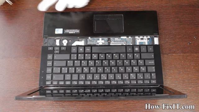 How To Replace Keyboard On HP ProBook 5310m Laptop