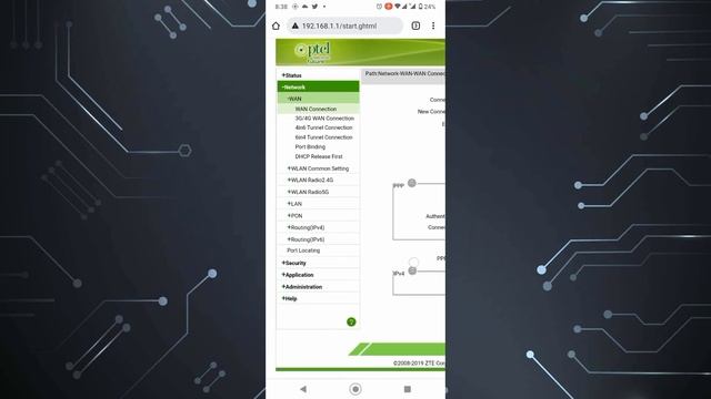 ZTE F680 PPPOE Connection |ZTE|Flash Fiber|PPPOE|PTCL