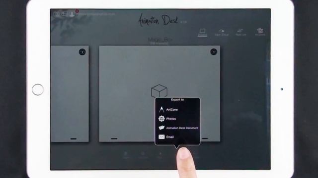 Animation Desk Cloud iPad Tutorial - Export as Storyboard смотреть онлайн
