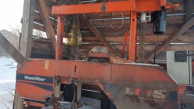 Wood Mizer LT-15 пилорама ленточная смотреть онлайн