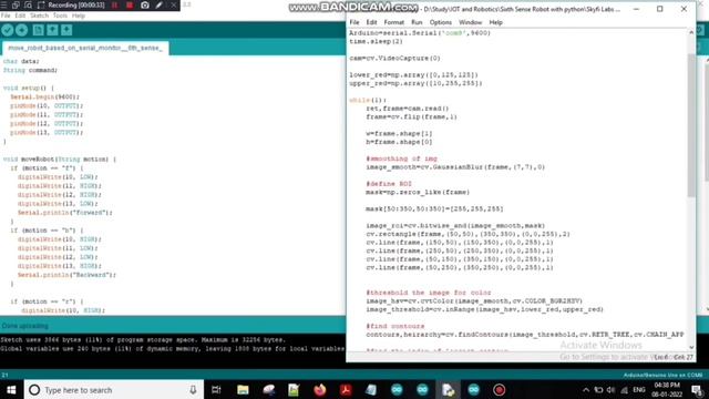 Sixth Sense Robot using Arduino UNO and Python смотреть онлайн