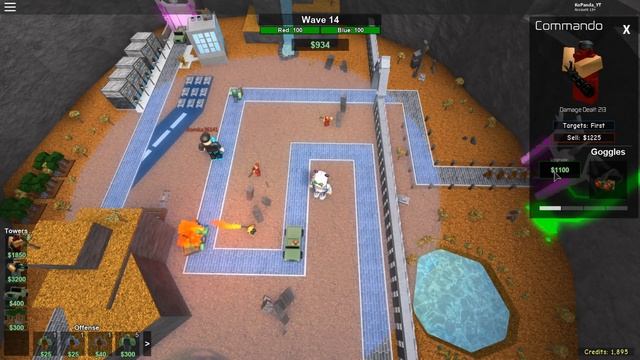 3 на 2 РОБЛОКС ТОВЕР ДЕФЕНС (Батлс) - Roblox Tower Battles по русски смотреть онлайн