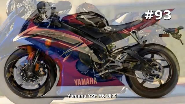 #93. Супер мотоцикл Yamaha YZF R6 2011 смотреть онлайн