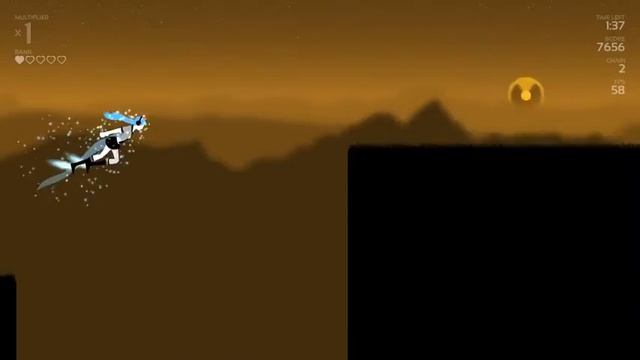моё первое видео про игру Melody's Escape песня California смотреть онлайн