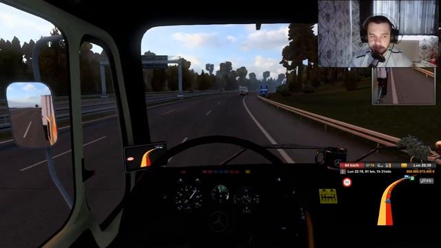 MOD old Mercedes !! ETS 2 #eurotrucksimulator2 смотреть онлайн