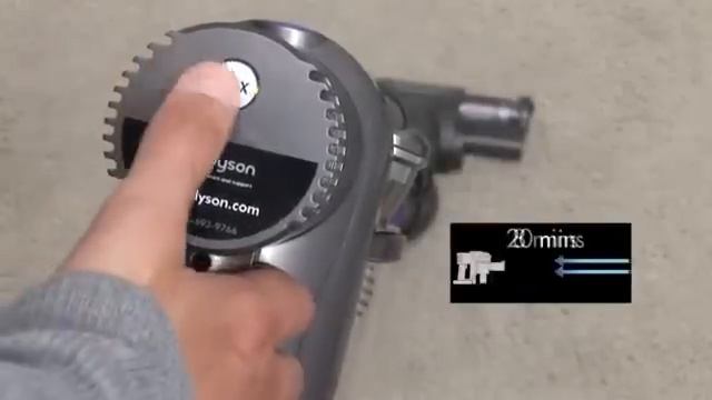 Пылесос Dyson DC45 беспроводной пылесос смотреть онлайн
