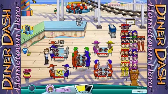 Let's Play Diner Dash: Hometown Hero 18 - Beach Shack At The Boardwalk
