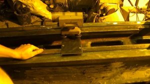 1А616 Шабрение направляющих (1 часть).