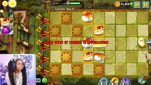 IMPS ARE ACTUALLY DANGEROUS AND GOLDEN LEAVES ARE AWESOME!! | Plants Vs Zombies 2 [24] смотреть онлайн