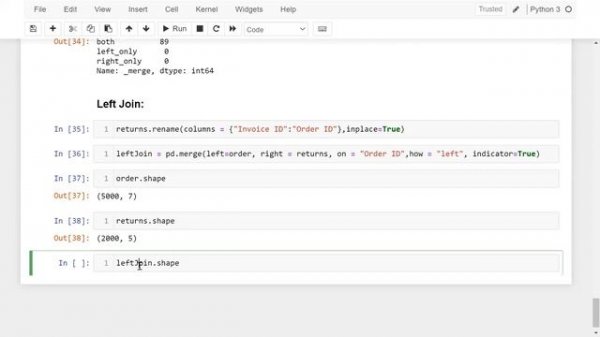 Python Pandas Tutorial: Joining and Merging Pandas DataFrame #13