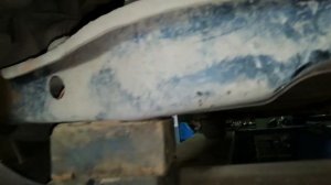 Осмотр задней подвески тойота RAV 4 перед регулировкой развал - схождения. Автосервис АМК. Киров.