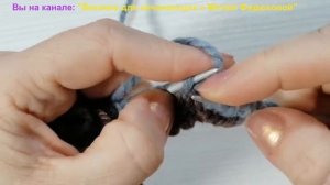 Фабричный набор петель № 1 . Эластичный и красивый край для резинки. Переход на резинку 1х1 и 2х2