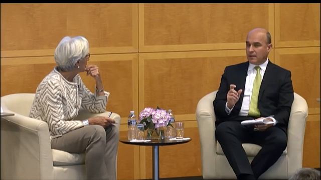 Jim Balsillie at the IMF Statistical Forum and Q & A with Christine Lagarde смотреть онлайн