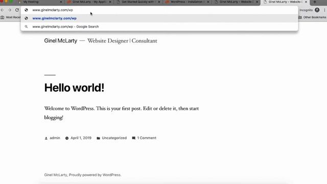 How to login to your WordPress Admin Panel | WORDPRESS TUTORIAL #3 смотреть онлайн