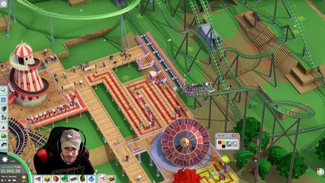 THE WEATHER IS WORKING AGAINST ME! - Parkitect - Taste of Adventure смотреть онлайн