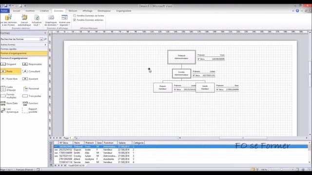 MS Visio - Lier des données à des formes смотреть онлайн