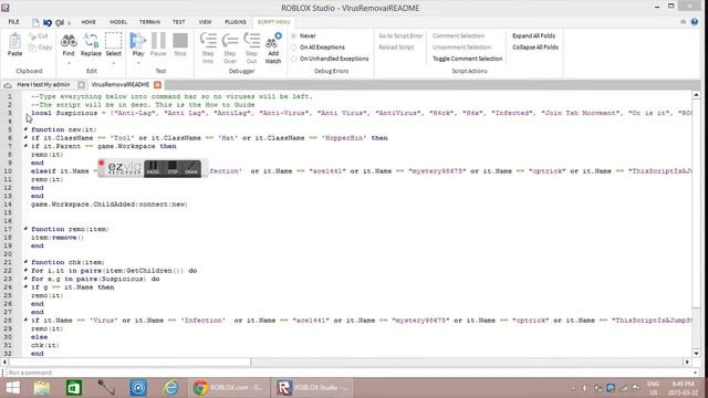 Remove annoying Roblox Viruses смотреть онлайн