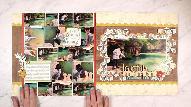 Scrapbooking Sketch Support #14 | Learn How to Use and Adapt Scrapbook Sketches | How to Scrapbook смотреть онлайн