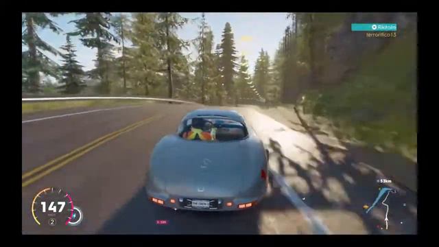 The Crew 2 Mercedes Benz 300 SLR Coupe смотреть онлайн