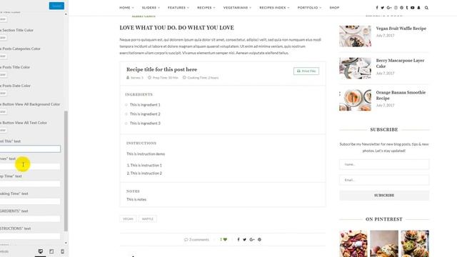 How to create a food recipe wordpress? - Soledad Wordpress Theme Version 4 смотреть онлайн