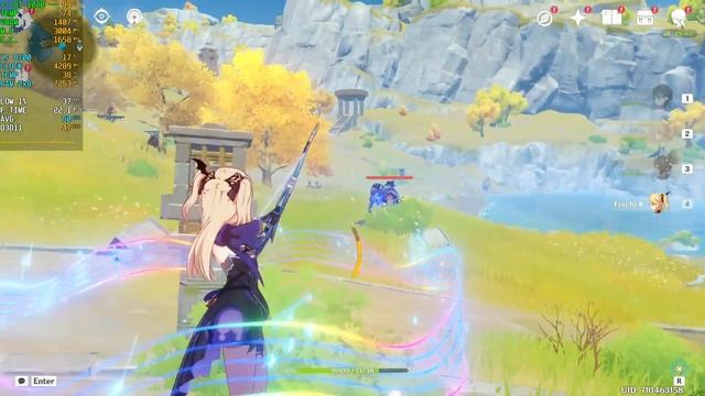 GT 1030 | Genshin Impact - 1080p смотреть онлайн