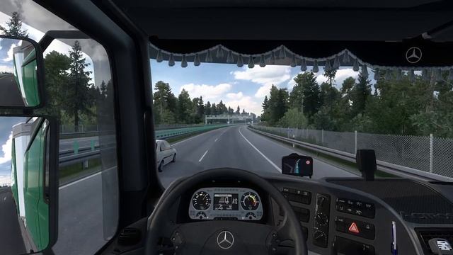 Pomezania 1.4 - Mercedes-Benz Actros MP2 by Dotec - Euro Truck Simulator 2 смотреть онлайн