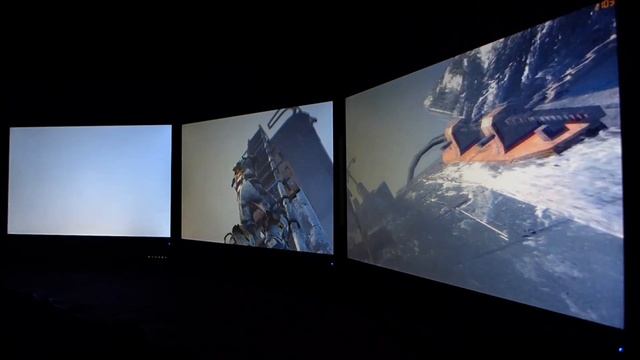 Dead Space 3 Gameplay (Max Settings) - Nvidia Surround - GTX 670 3-Way SLI смотреть онлайн