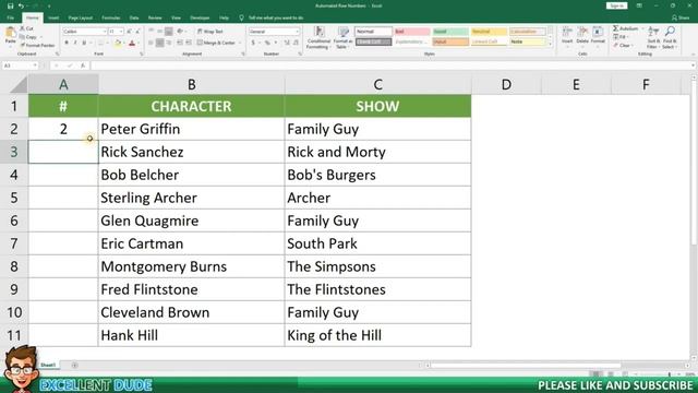 How to Automate Row Numbers in Excel | How to Use the Excel ROW Function смотреть онлайн