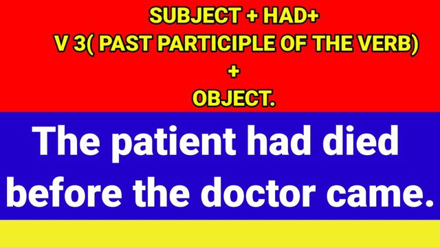 LEARN PAST PERFECT TENSE смотреть онлайн