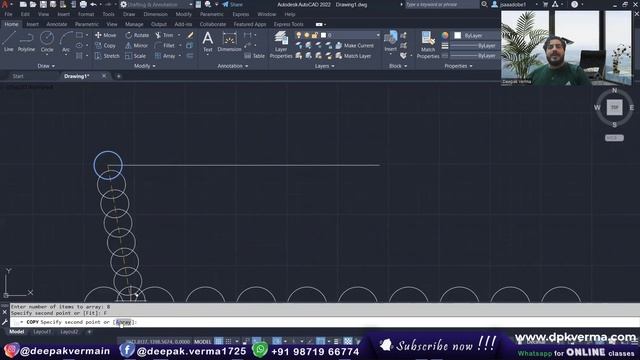 AutoCAD Tricks || ARRAY IN COPY || Use Array Command in Copy Command [AutoCAD Hack] смотреть онлайн