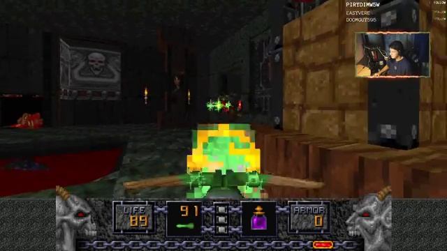 Прохождение на неофициальное дополнение для Heretic Hordes of Chaos X Часть 19 (Секретный уровень) смотреть онлайн