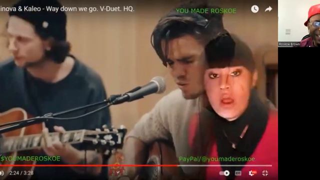 Diana Ankudinova & Kaleo - Way Down We Go (V-Duet) Reaction #dianaankudinova #reactions #music