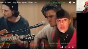 Diana Ankudinova & Kaleo - Way Down We Go (V-Duet) Reaction #dianaankudinova #reactions #music