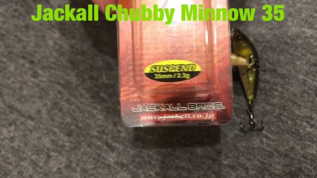 Воблер jackall chubby minnow 35 смотреть онлайн