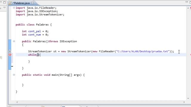 Tutoriales Java 22 - Como Contar Palabras y Números de un Archivo de Texto смотреть онлайн