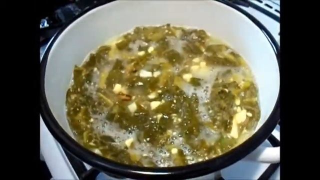 БЫСТРЫЙ ВЕСЕННИЙ СУП ИЗ ЩАВЕЛЯ.
