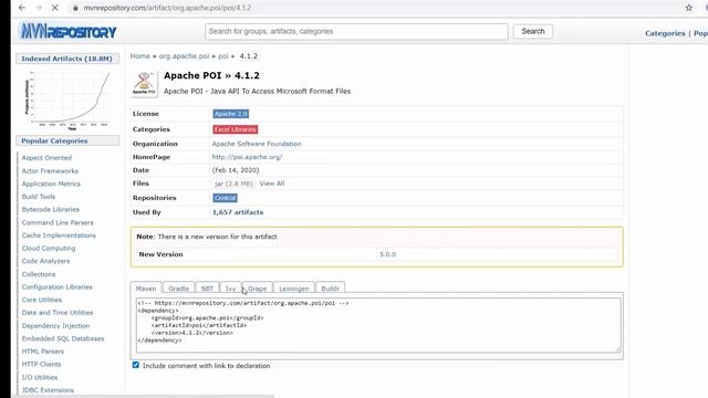 Apache POI - EP02 - Setting POI dependencies смотреть онлайн
