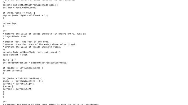Code Review: The median of the given AVL tree (3 Solutions!!) смотреть онлайн